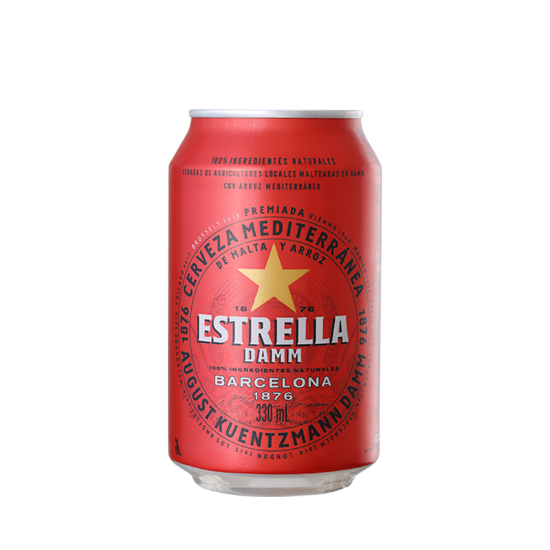 Telford China_Estrella Damm Barcelona can 330mL